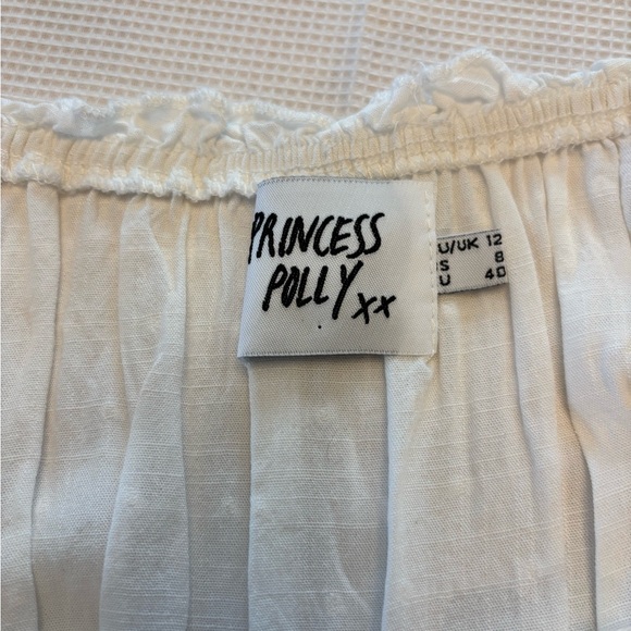 Princess Polly Ivory Ruffle Romper - Picture 3 of 8